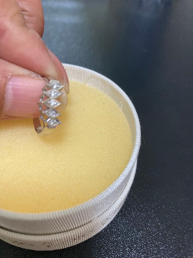 k14WGダイヤモンドリング13号