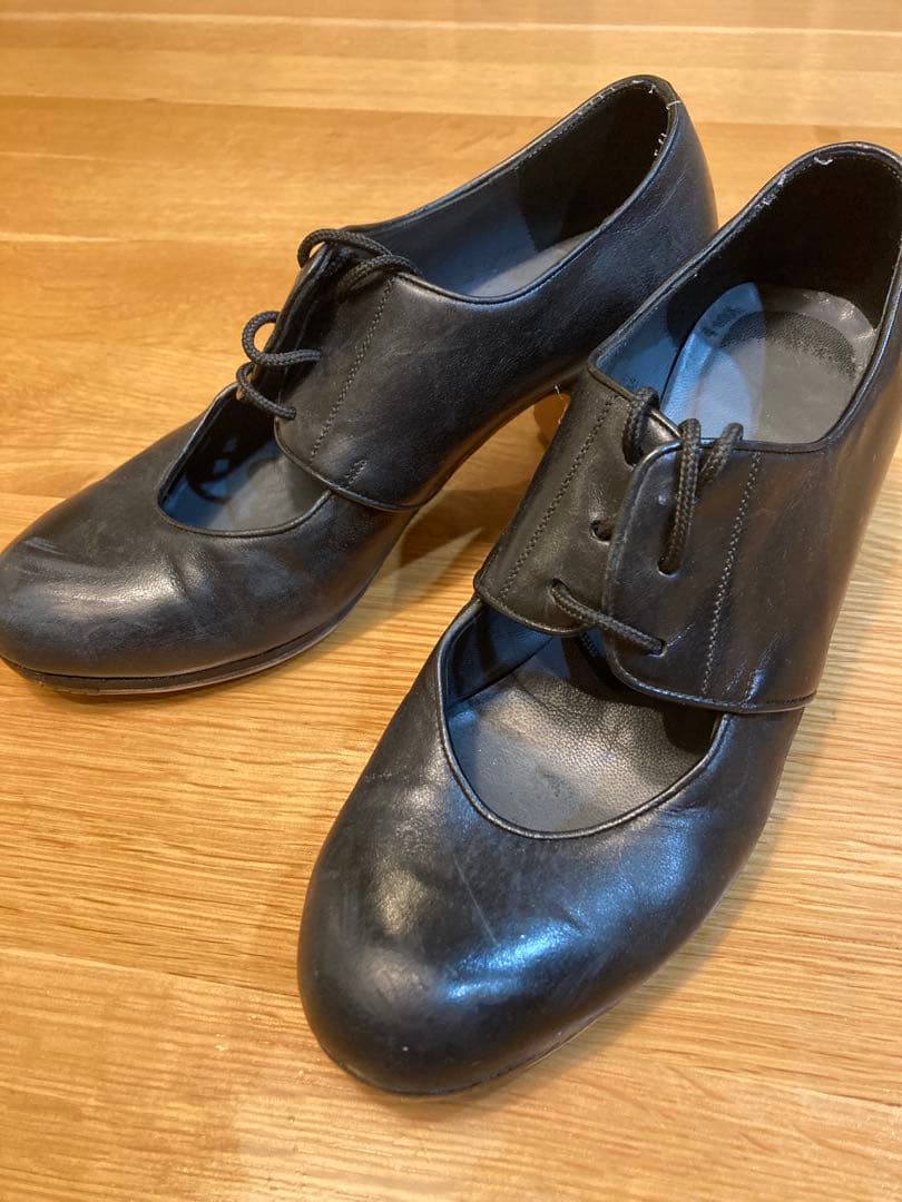 ドン・フラメンコ 黒フラメンコシューズ35.5（23.5cm)新品バッグ付