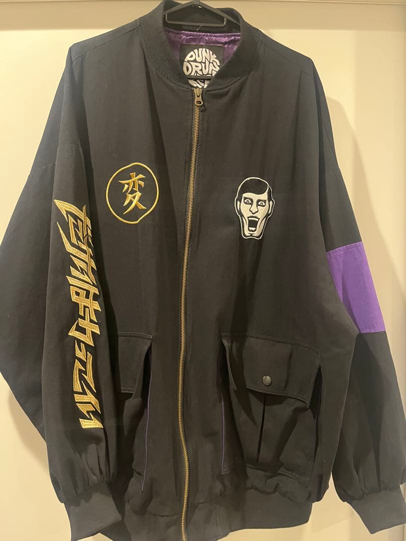 パンクドランカーズ　punk drunkers 刺繍ロゴ付き　りーあ