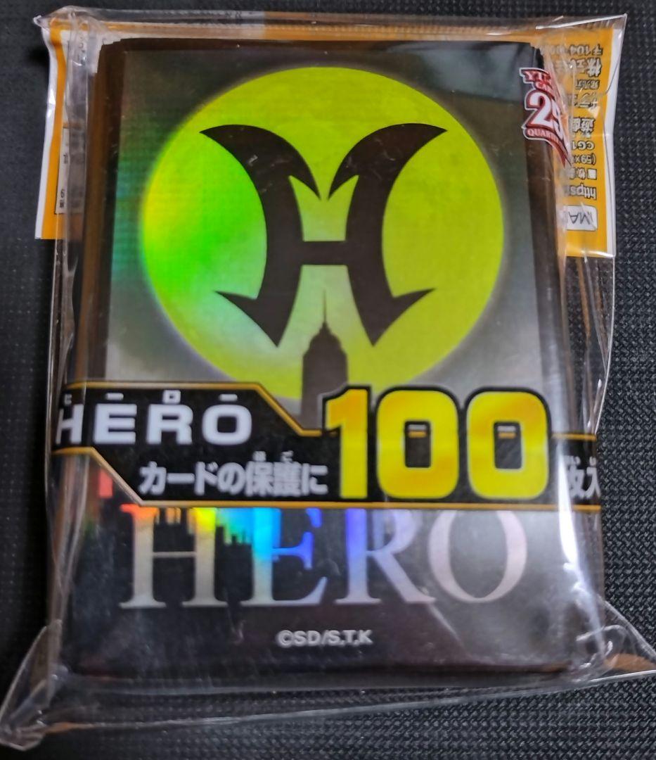 遊戯王ラッシュデュエル HERO スリーブ プロテクター 新品未開封 100枚