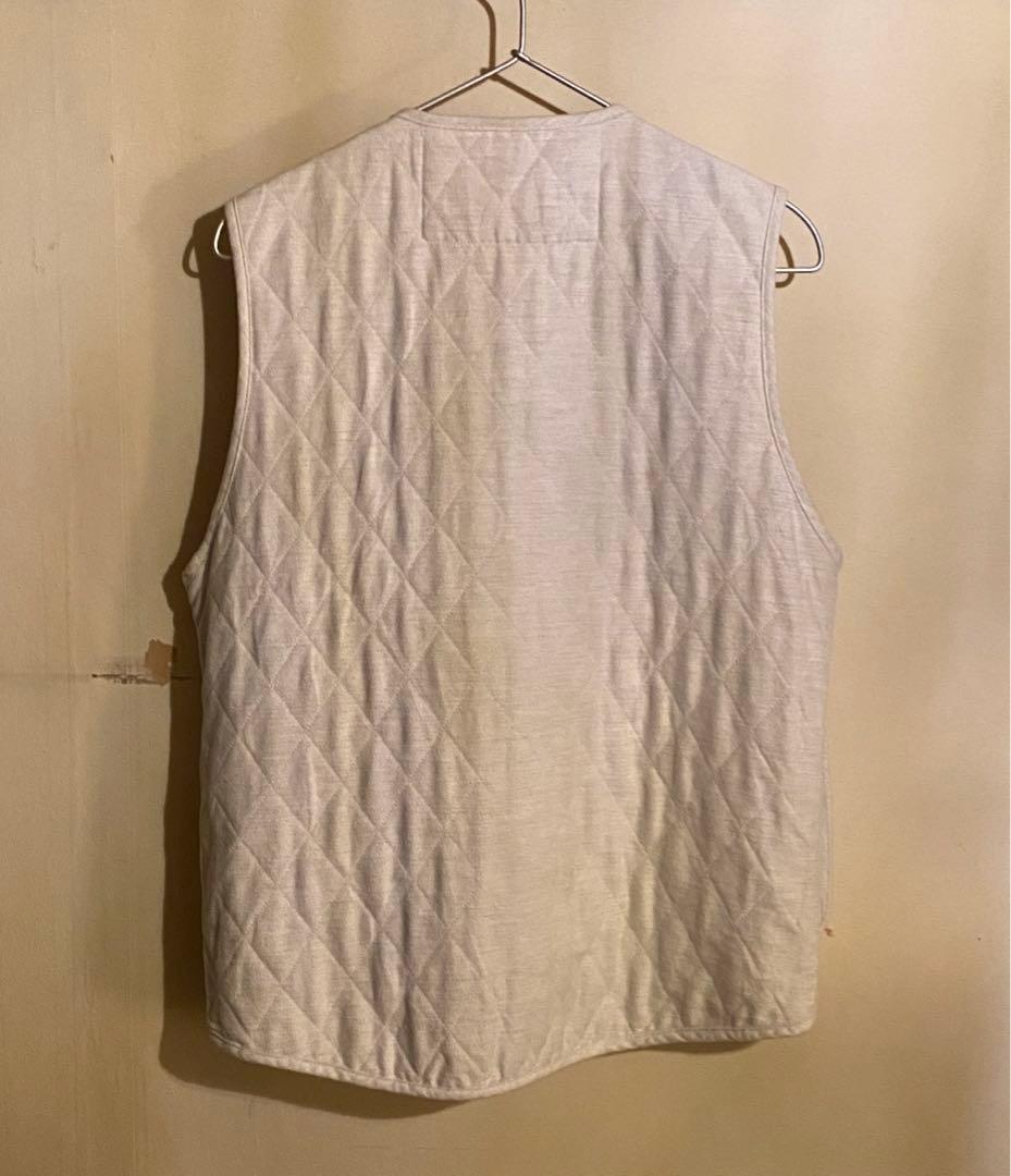 21AW snow peak QUILTED FLANNEL VEST