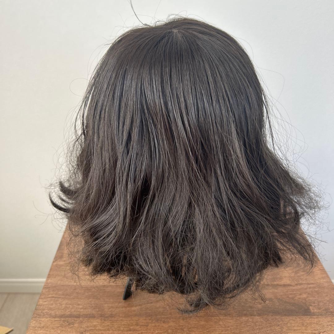 NAVANA WIGダークブラウン ミディアムボブウィッグ - メルカリ