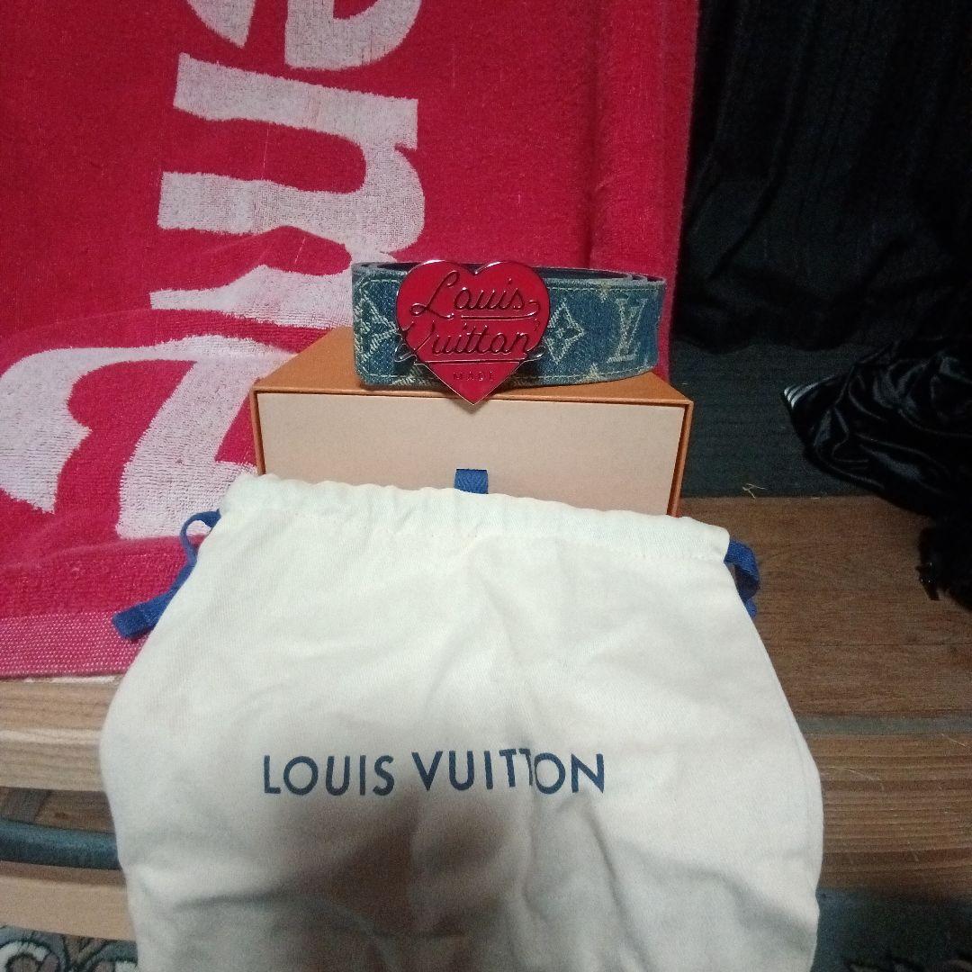 ルイヴィトン×nigo　コラボ　デニムベルト