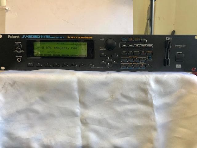 Roland JV-2080 音源モジュール　ボード8枚搭載 Roland JV-2080 音源モジュール SR-JV80拡張ボード8枚フル搭載 日本製