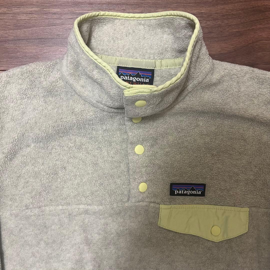 美品 柴田ひかり パタゴニア シンチラスナップt OAHY M 16年 フリース
