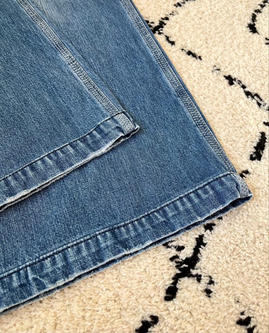 Deuxieme Classe Lee 別注 デニムワイドペインターパンツ 34