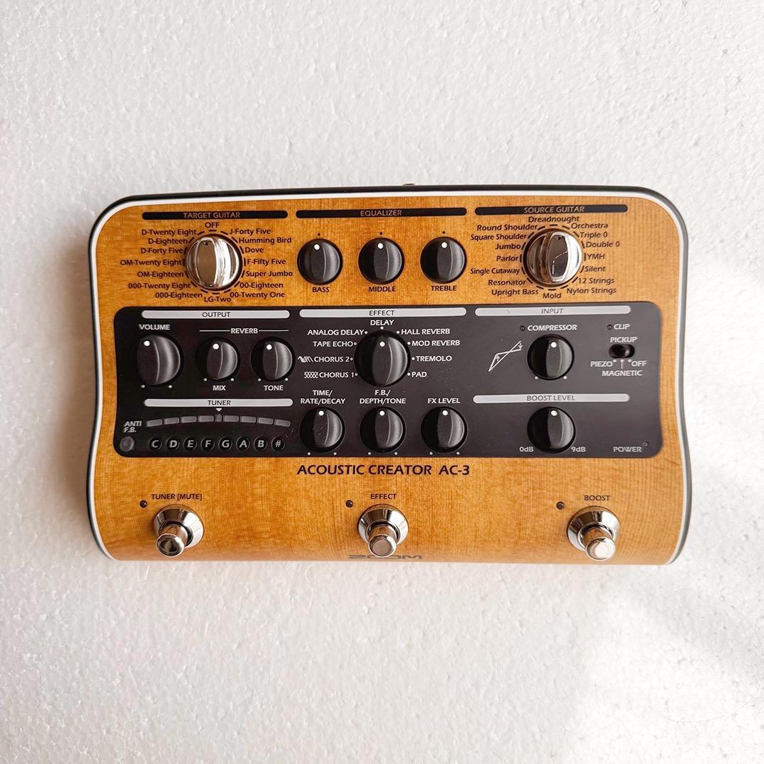 ZOOM AC-3 AC-3 Acoustic Creator USED美品