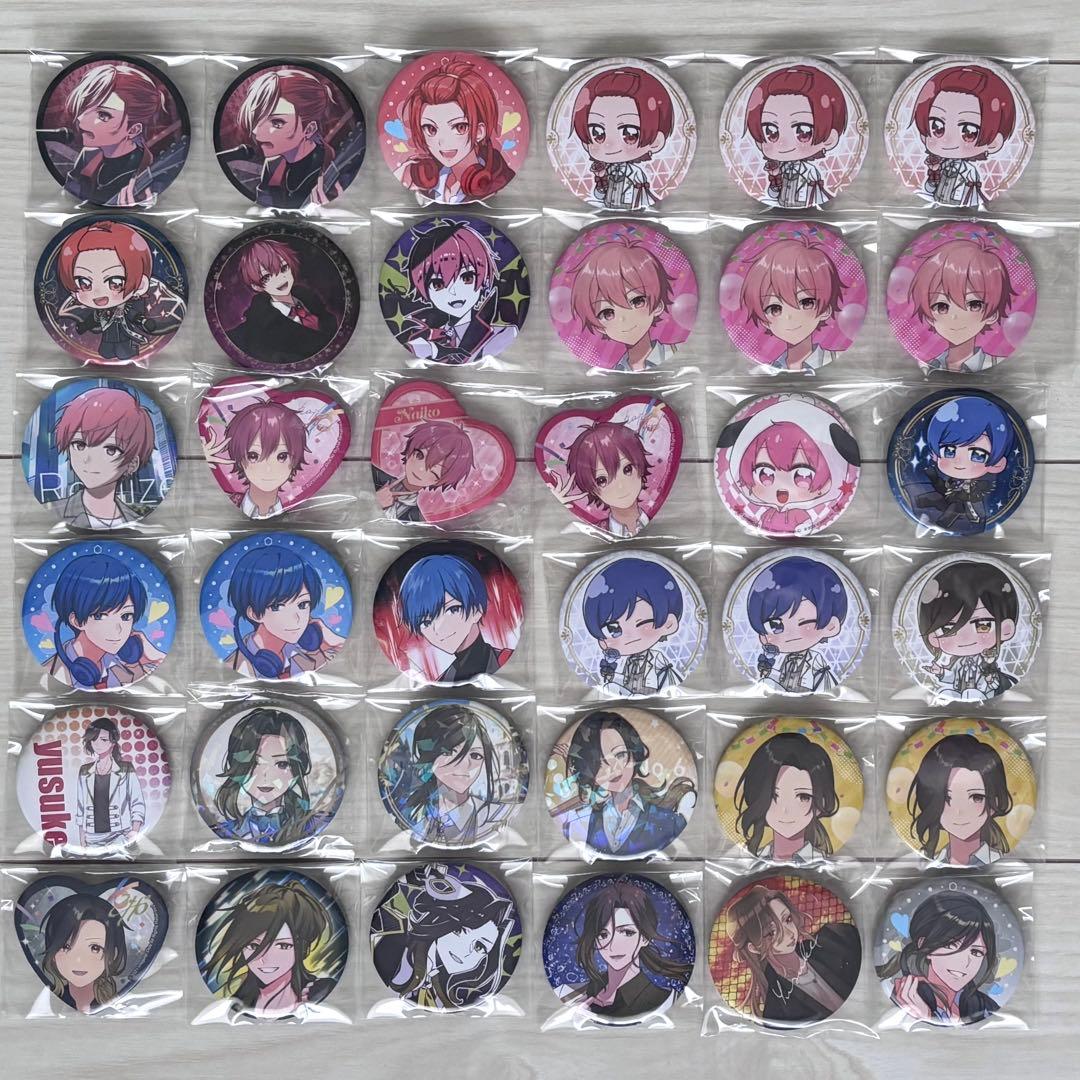 いれいす りうら ないこ If 悠佑 缶バッジ いれいす 悠佑 缶バッジ セット まとめ売り りうら -hotoke- 初兎 ない