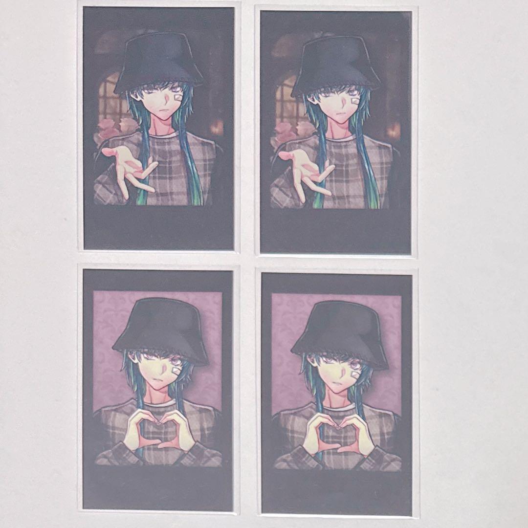 あくねこ 悪魔執事と黒い猫 バスティン チェキ バレンタインチェキ風