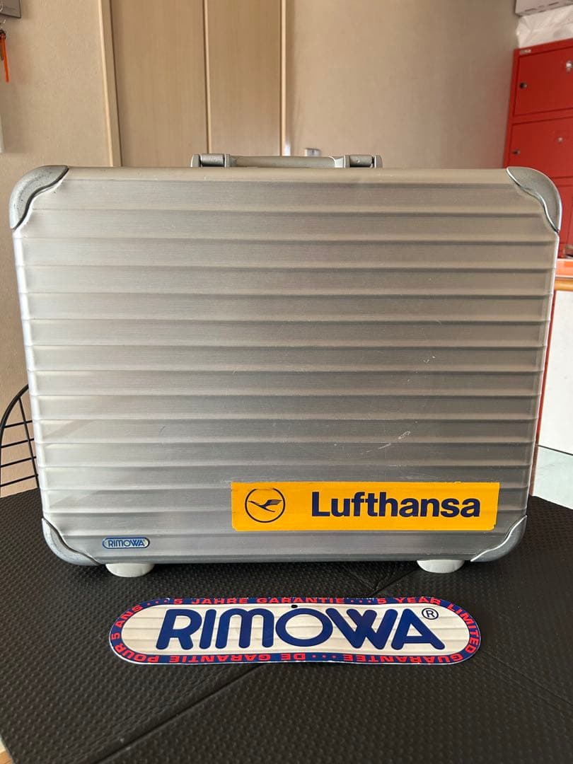 【RIMOWA】リモワ アタッシュケース Lufthansaシール ヴィンテージ 中古・古着通販】RIMOWA (リモワ) Lufthansa (ルフトハンザ