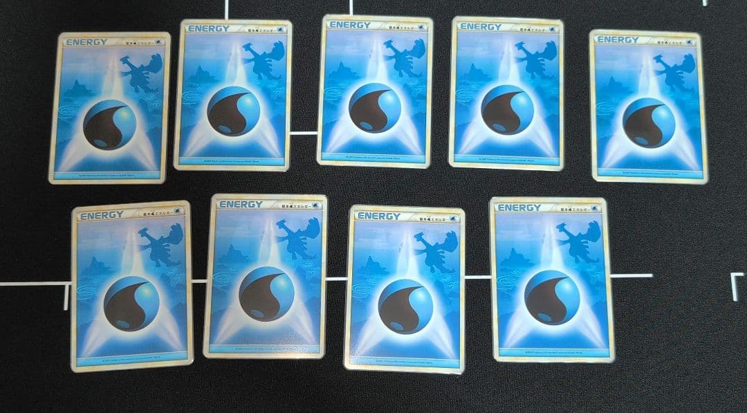 ポケモンカード 水エネルギー レジェンド 9枚セット　ルギア