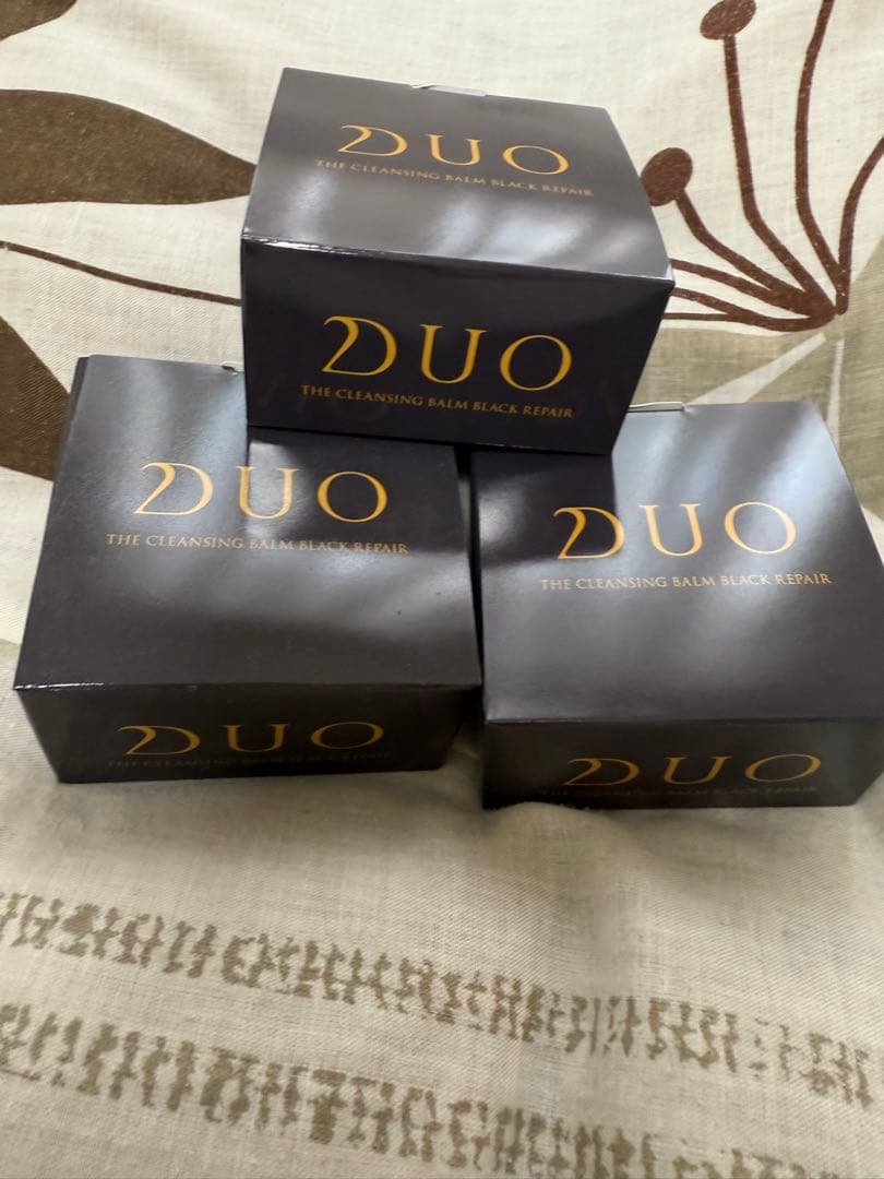 新品未使用　DUO クレンジングバーム ブラックリペア 3個セット　90g