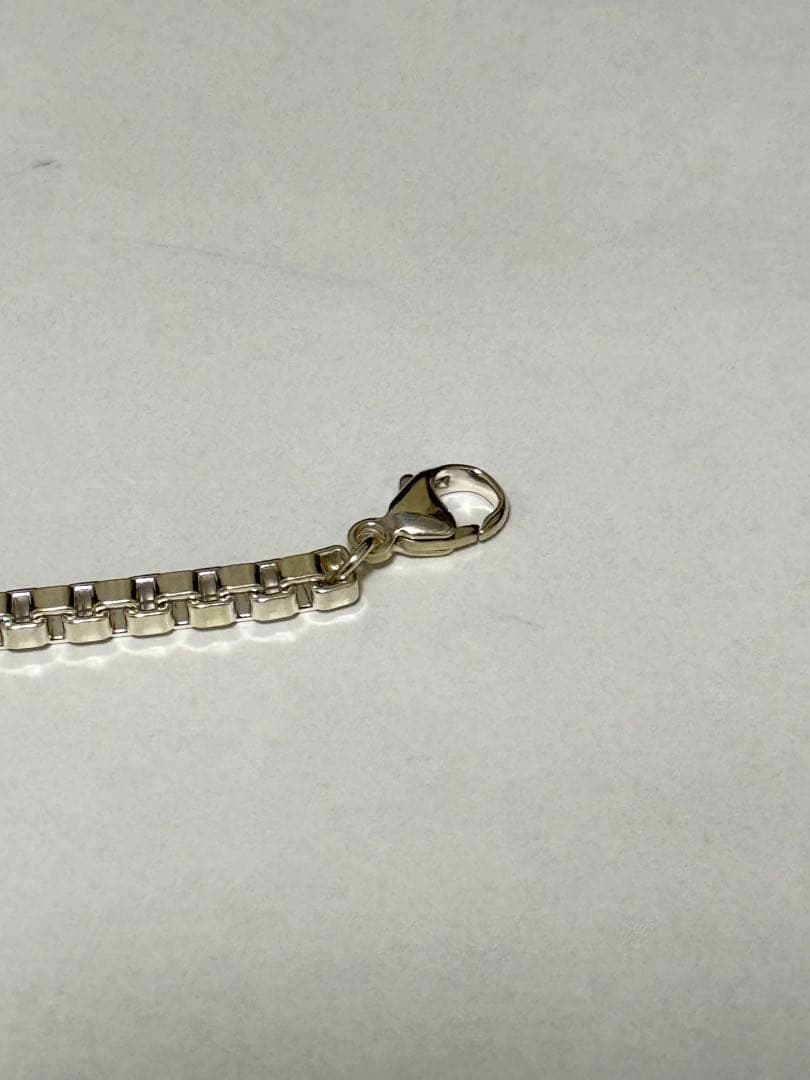 ティファニー ベネチアン リンク ID ブレスレット 18.5cm