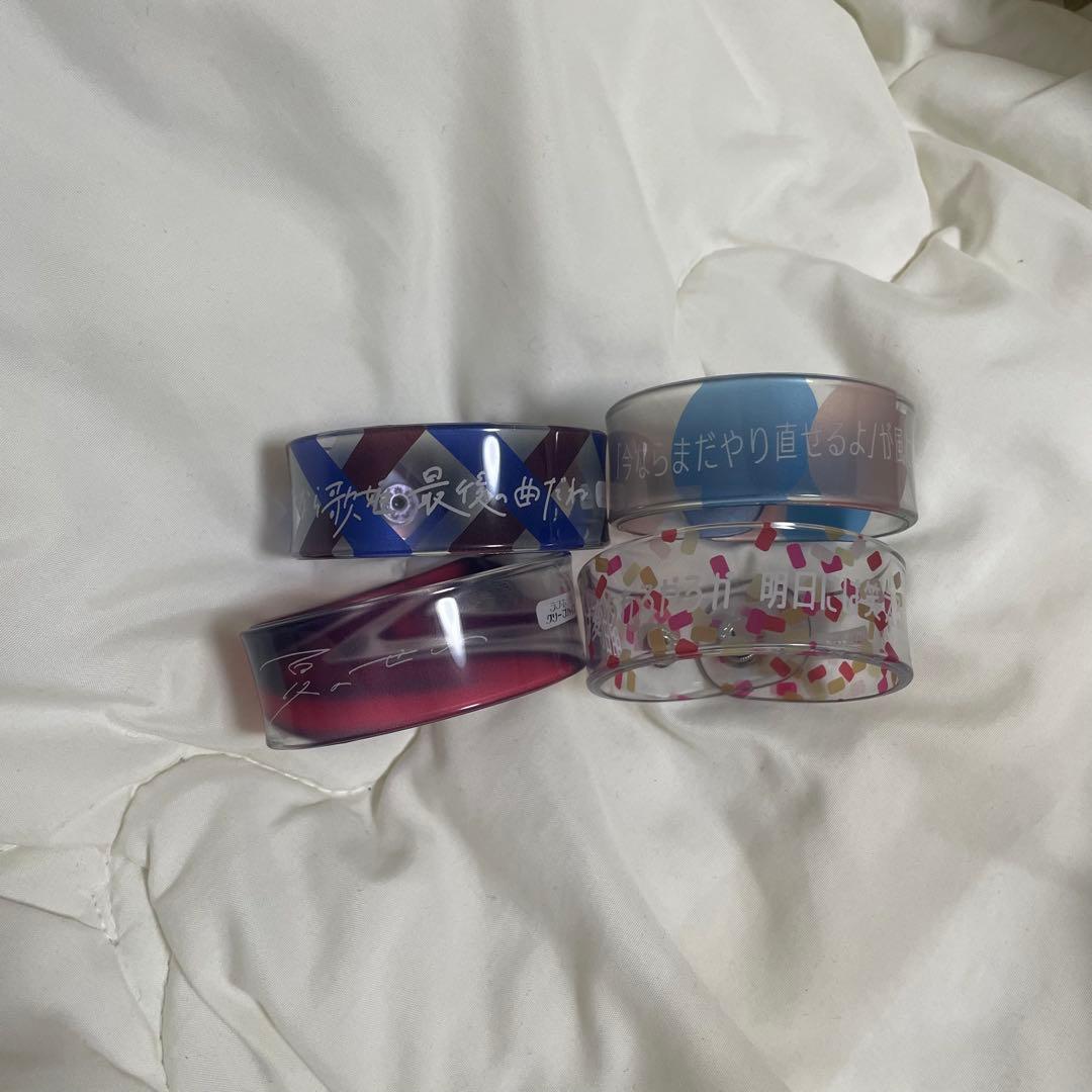 クリープハイプ クリアバングル4つセット - メルカリ