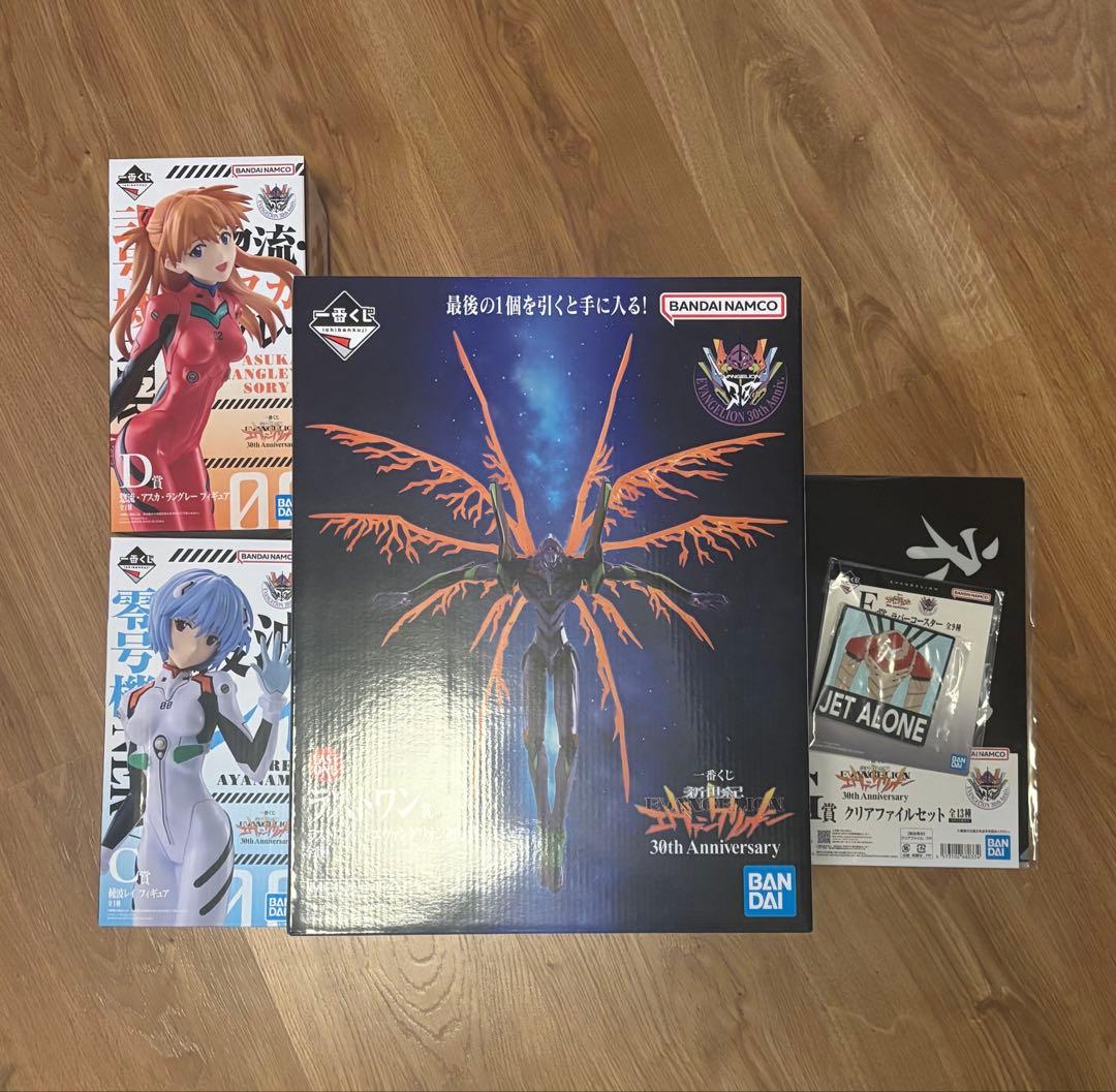 エヴァンゲリオン 一番くじ 30th Ｃ賞 Ｄ賞 ラストワン EG賞 おまけ付き