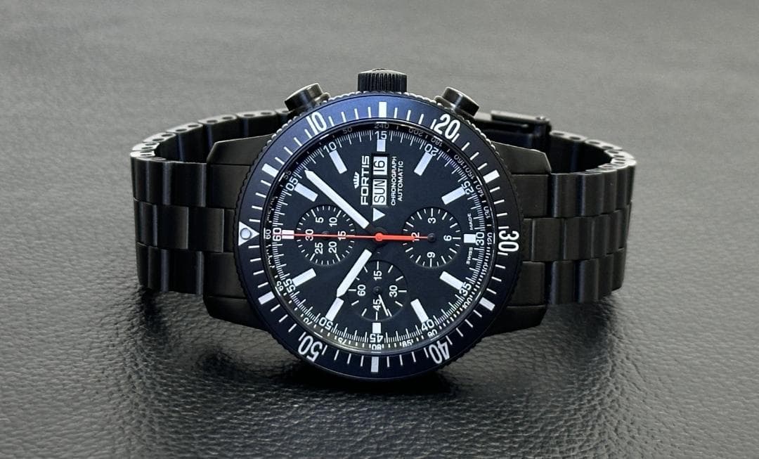 新品 FORTIS フォルティス モノリス クロノグラフ コスモノート B42