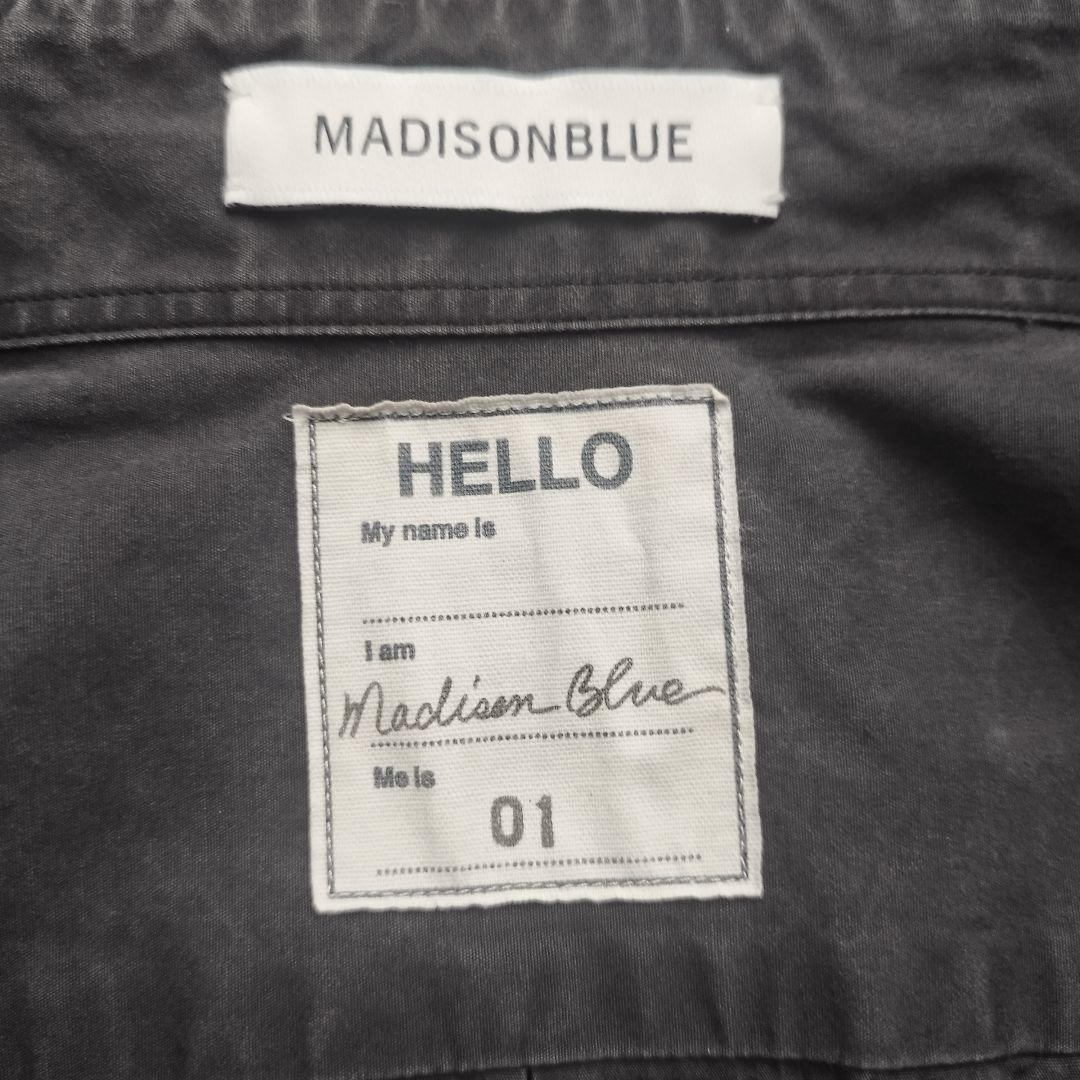 美品✨マディソンブルー マダムウォッシュドアウトシャツ 長袖