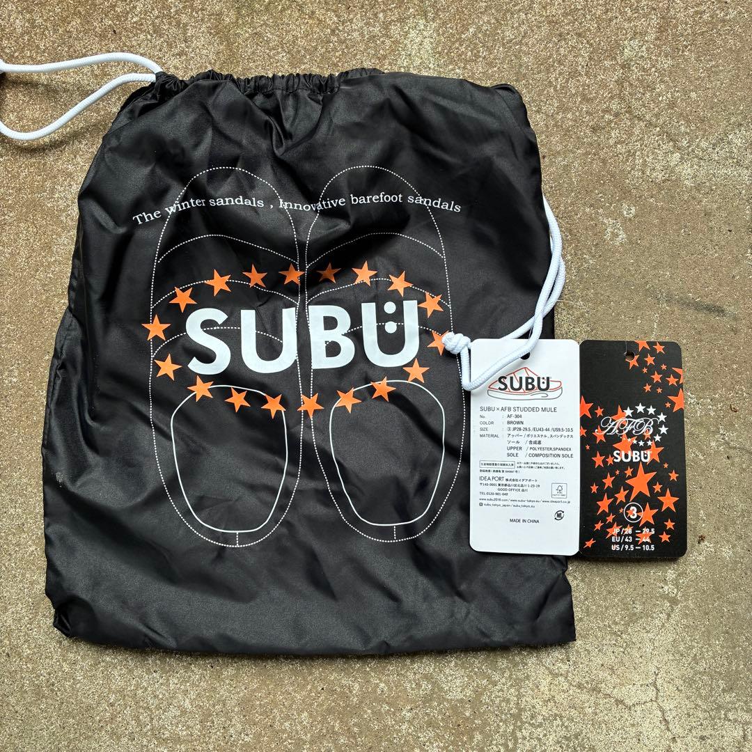 AFB x SUBU STUDDED MULE サイズ3 - メルカリ