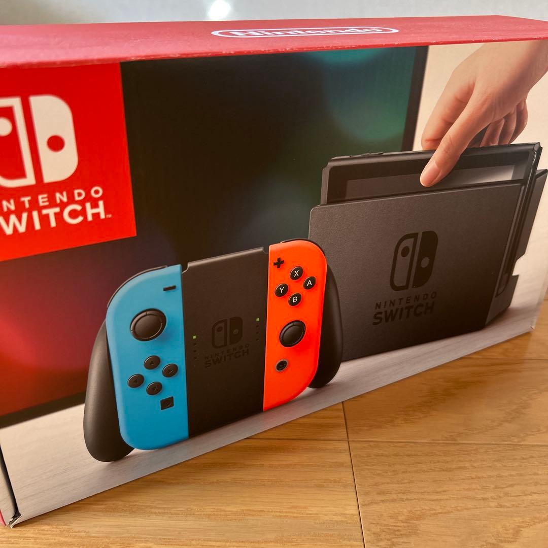 【完動品】Nintendo Switch 本体 青/赤 任天堂（Nintendo） Nintendo Switch 本体 (有機ELモデル) Joy-Con(L