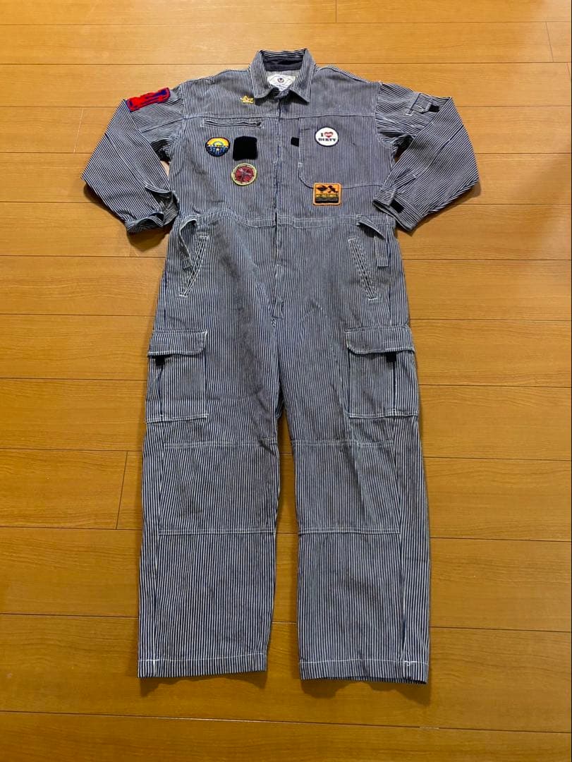 リアルマッコイ　オーバーオール　サイズ44
