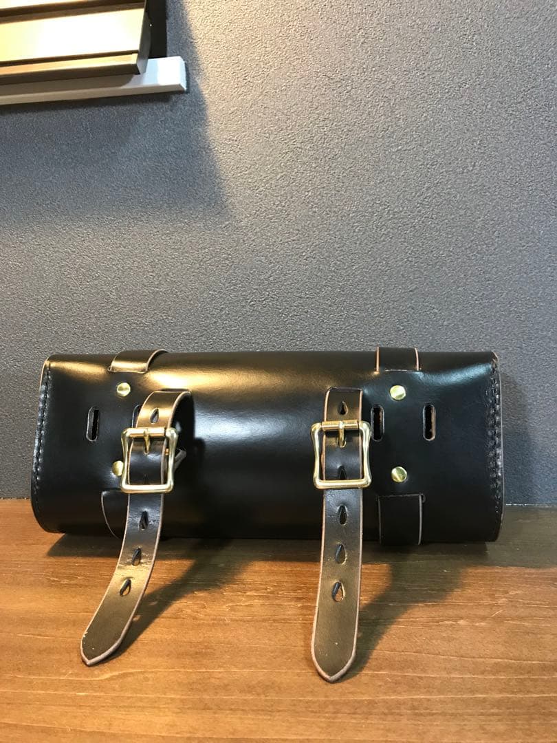 茶芯ホースハイドビンテージソロ＆ピリオンショベルナックルチョッパー