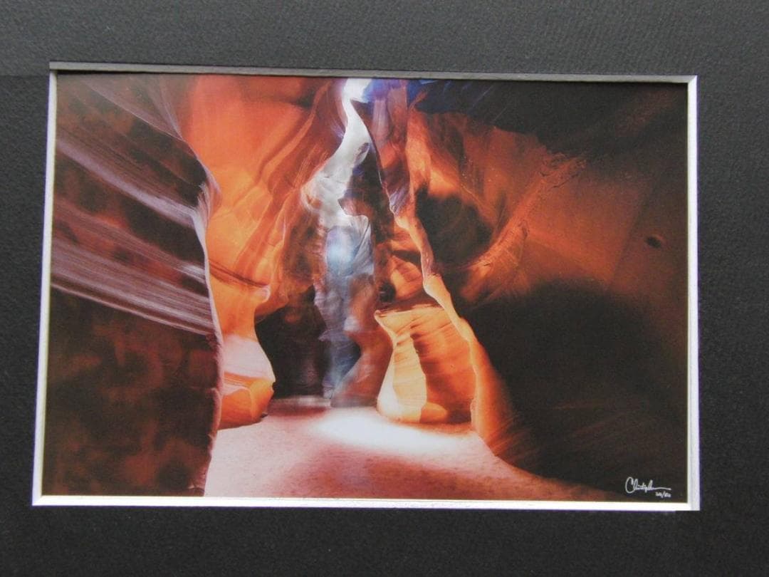 クリストファー・イーガン、【Mistic Light】、希少な額装用画集より