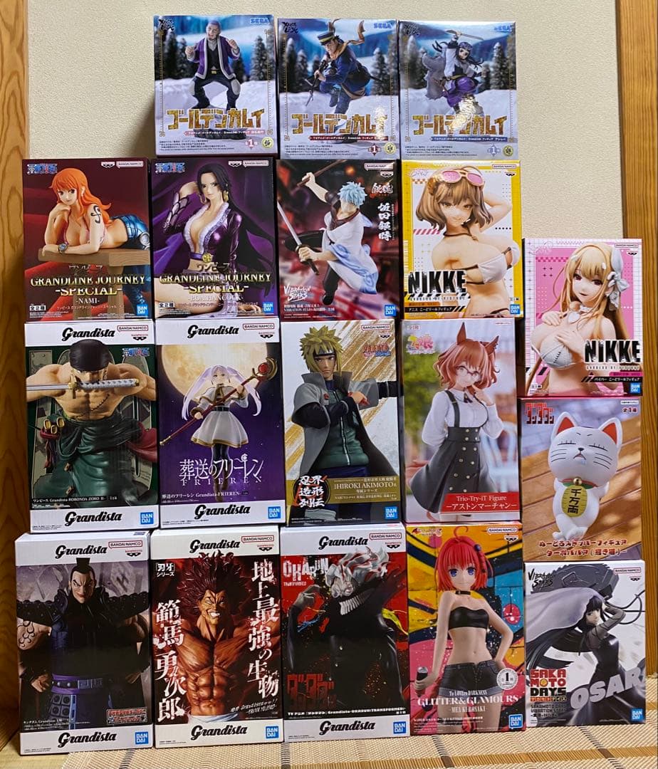 【新品・未開封】 最新含む プライズフィギュア まとめ売り 18体セット 新品未開封 プライズ フィギュア33体セット まとめ売り ジャンプ 美