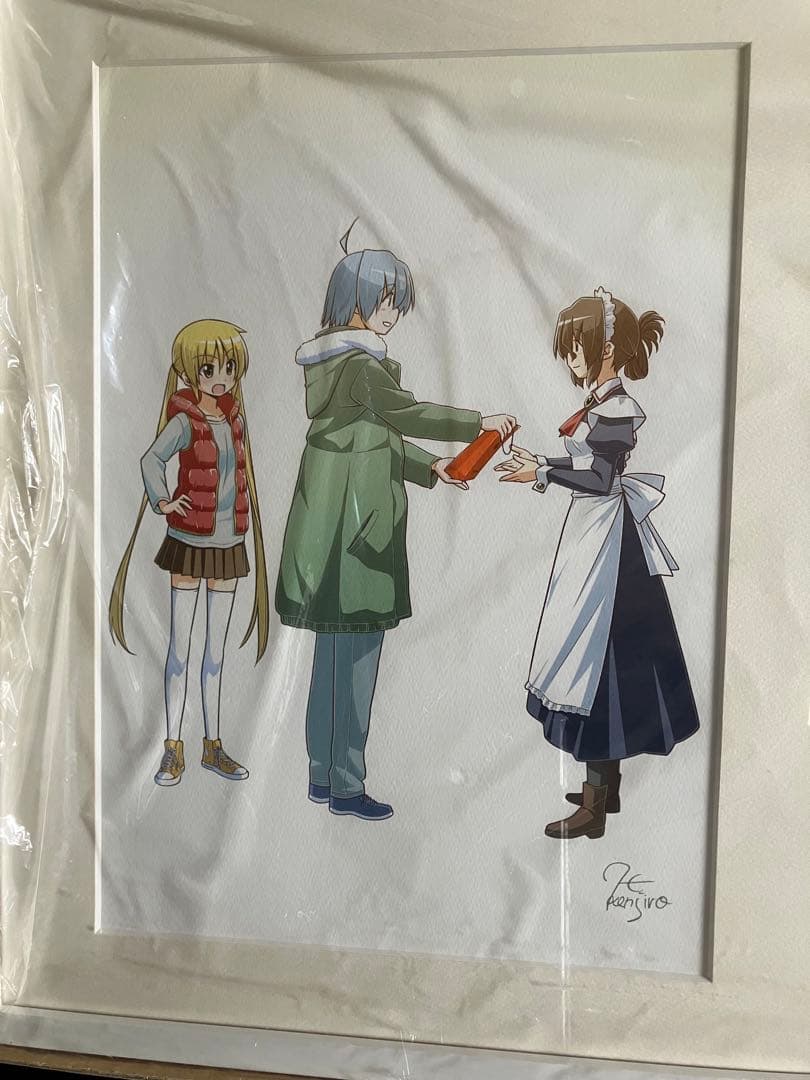 ハヤテのごとく複製原画 畑健二郎展描き下ろしアートグラフ - メルカリ