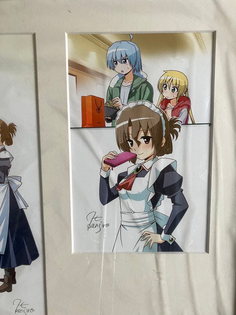 ハヤテのごとく複製原画 畑健二郎展描き下ろしアートグラフ - メルカリ