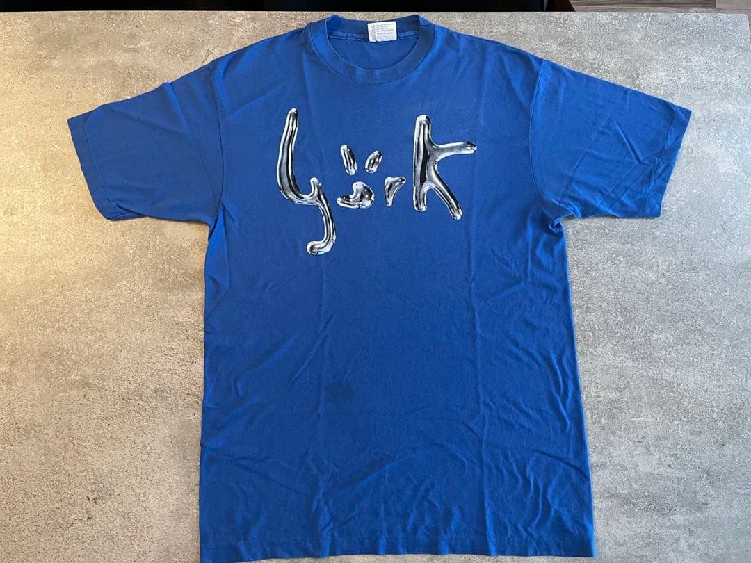 90s Bjork \"Debut\" Tシャツ weber auction落札品