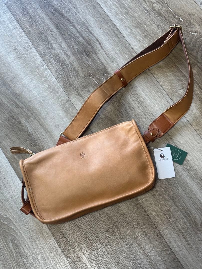 キソラ ボディバッグ ポメリ ユニセックス 2WAY クラッチバッグ