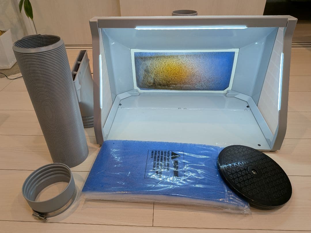 Anesty ADFSPB-01 塗装ブース スプレーブース 2基ファン　模型