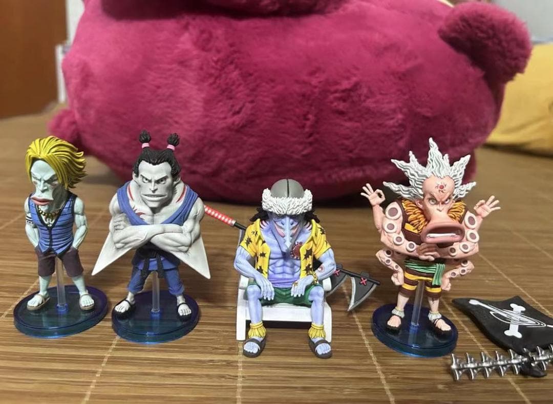 ワンピース YZアーロン アーロン一味 4点 ガレージキット ガレキ