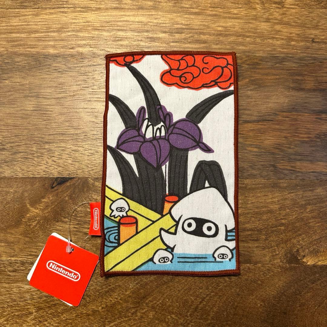 ニンテンドーミュージアム 限定グッズ 花札絵柄ハーフタオルハンカチ 4