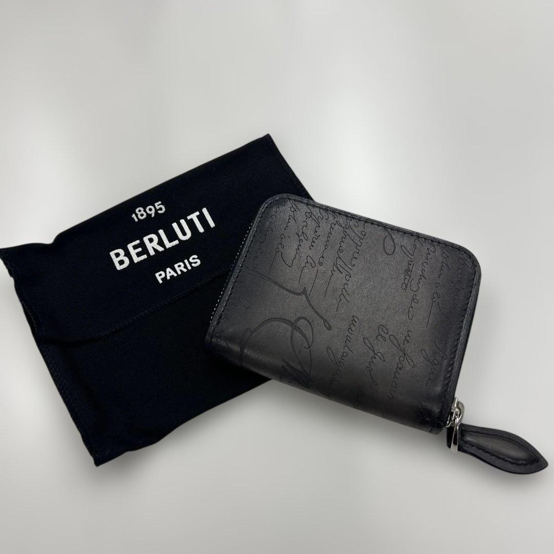 Berluti ブラックレザー ケース