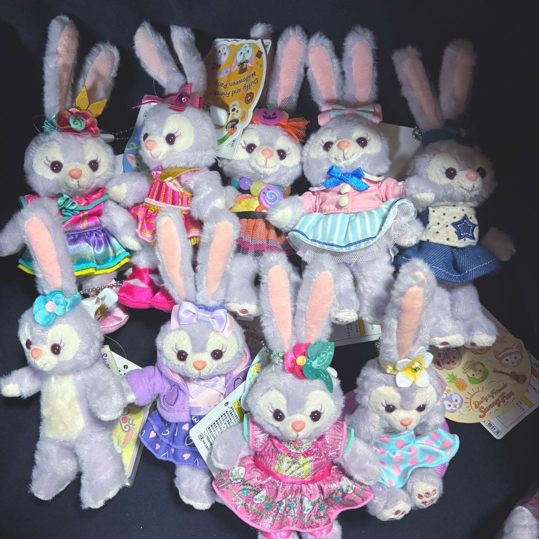 d*3様 ディズニー ステラルー ぬいぐるみバッジ 9体セット 楽天市場】ステラルー ぬいぐるみ バッジ 寝ている ぬいば Its New 10