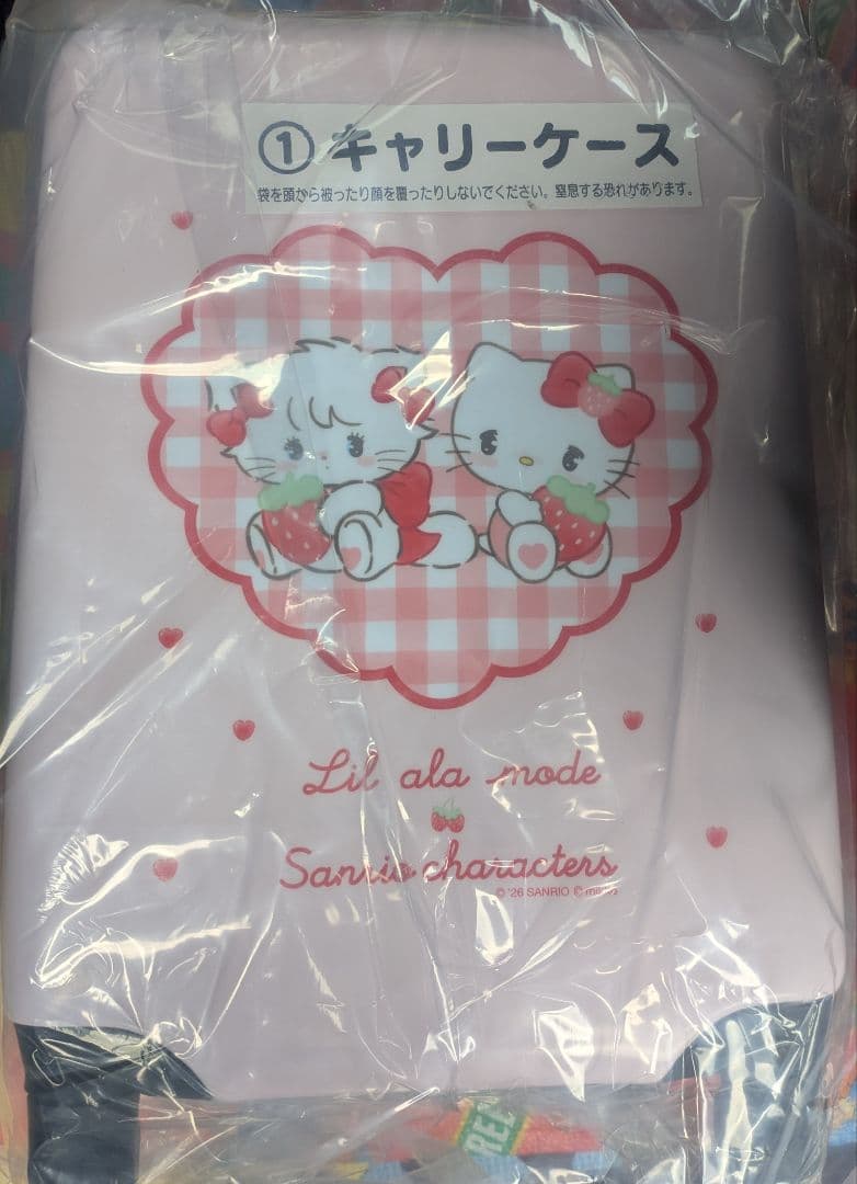 一番くじ☆ハローキティ キャリーケース TSAロック付