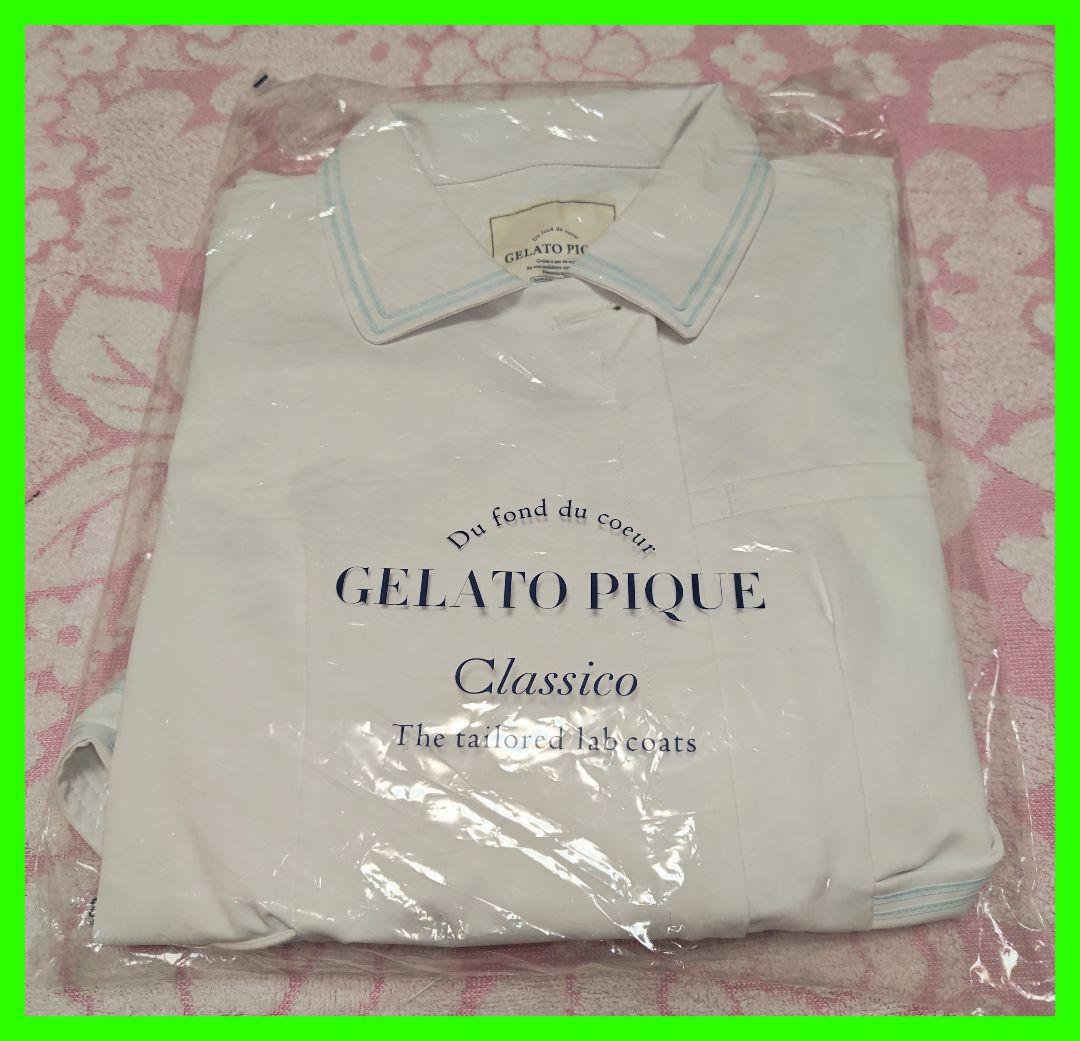 ジェラートピケ 看護 白衣 MとLサイズ　新品未使用