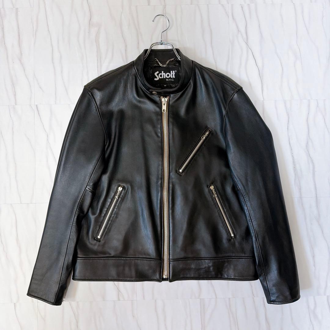 《極美品》Schott CAFE RACER SINGLE RIDERS 2XL