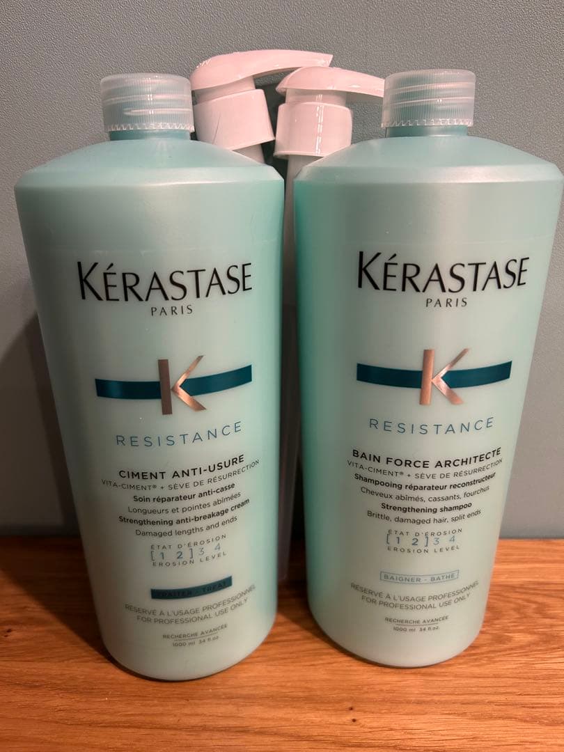 ケラスターゼバンドフォルスシャンプー ソワンドフォルストリートメント各1L