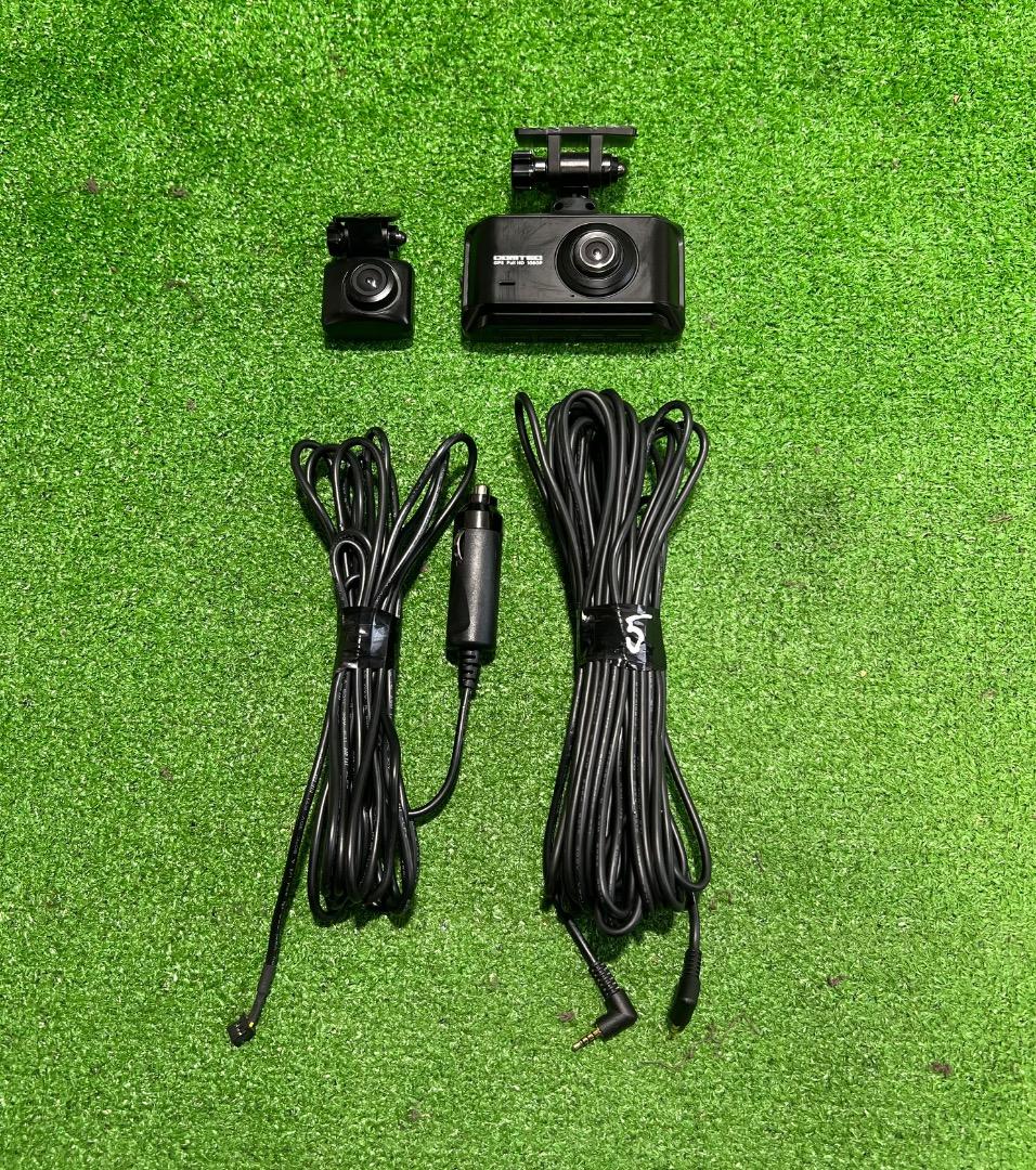 コムテック ZDR035 フルHDドライブレコーダー 前後カメラ 動作確認済み