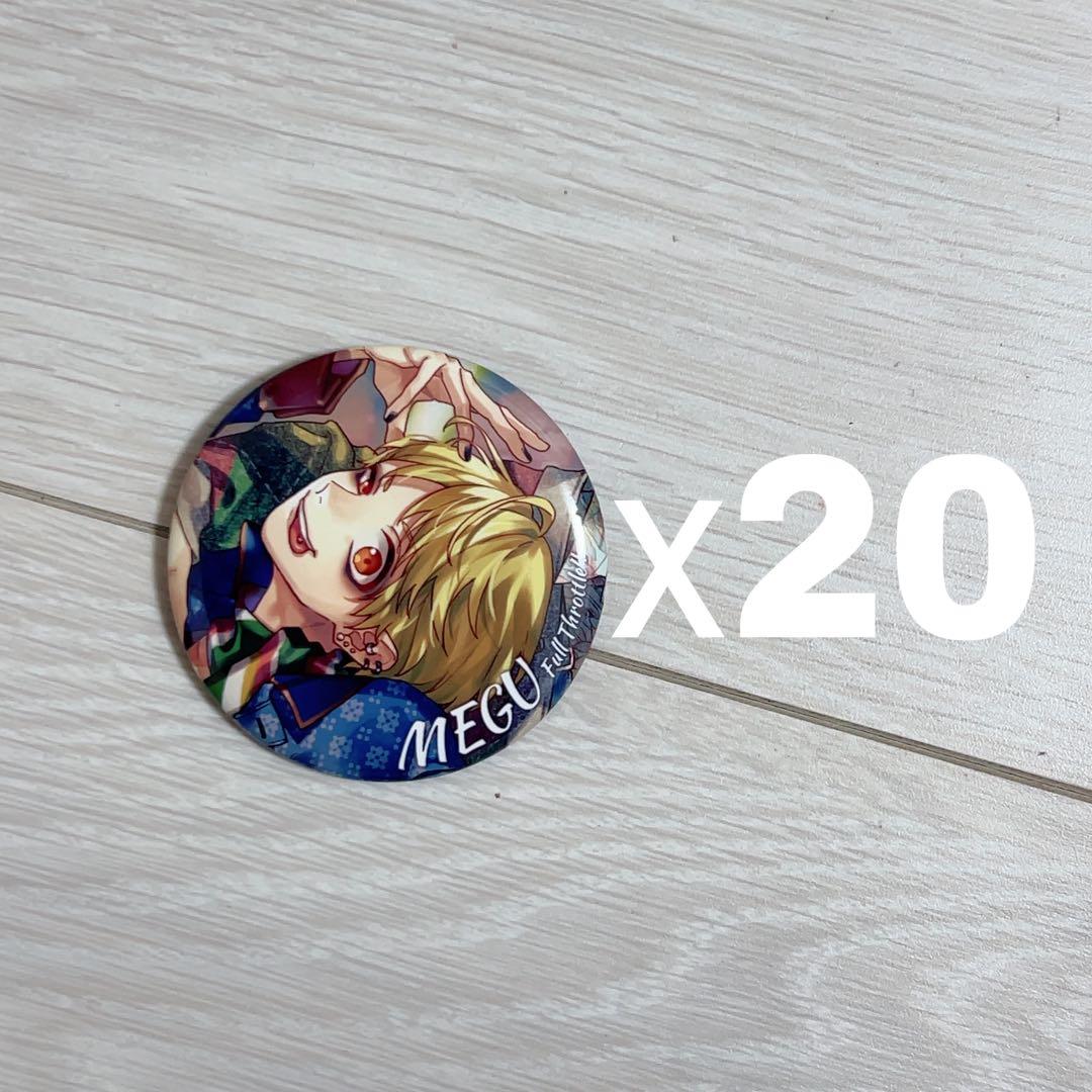 HoneyWorks FT4 MEGU 愛してる 缶バッジ