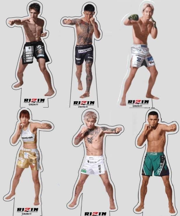 RIZIN 格闘家 アクリルスタンド 💥RIZIN新景品💥 RIZIN アクリルスタンドvol.4がオンラインクレーン
