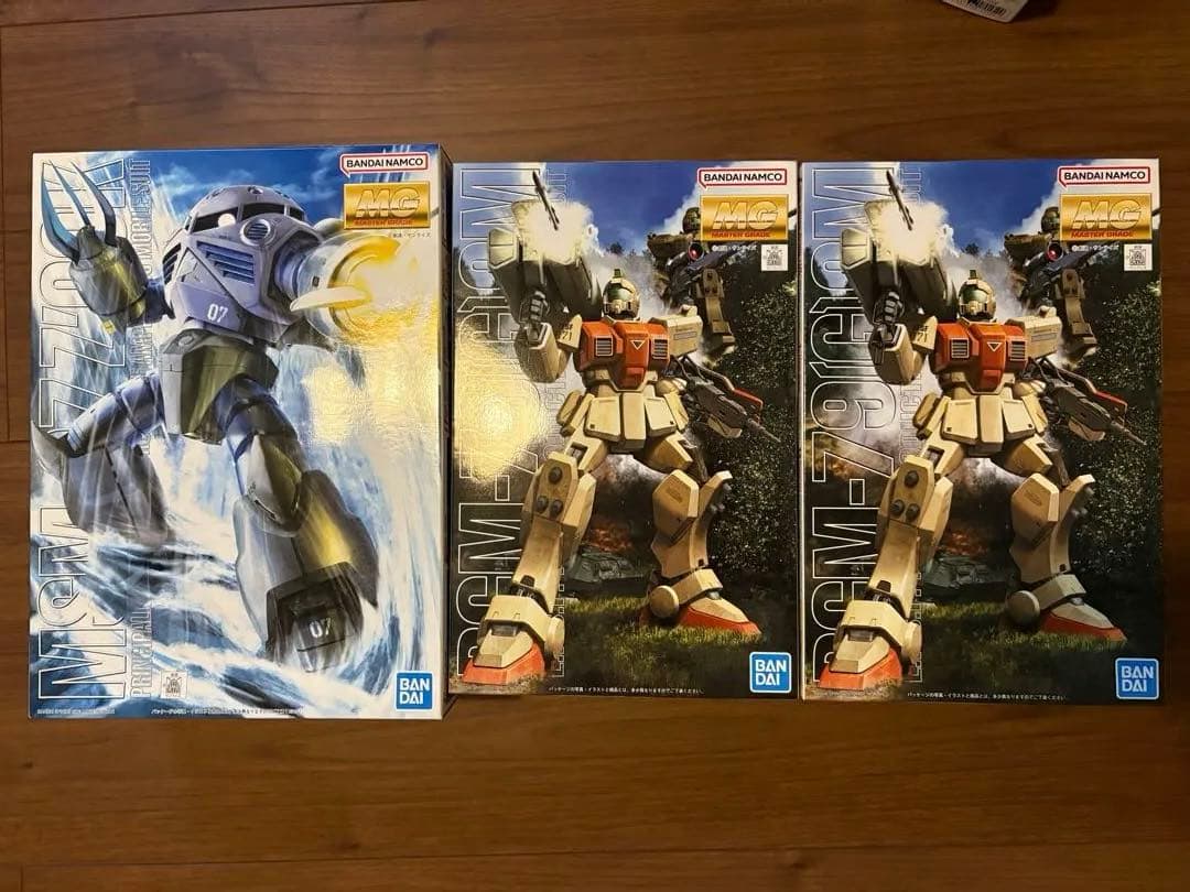 MG MSM-07 ズゴック&RGM-79 ジムセット