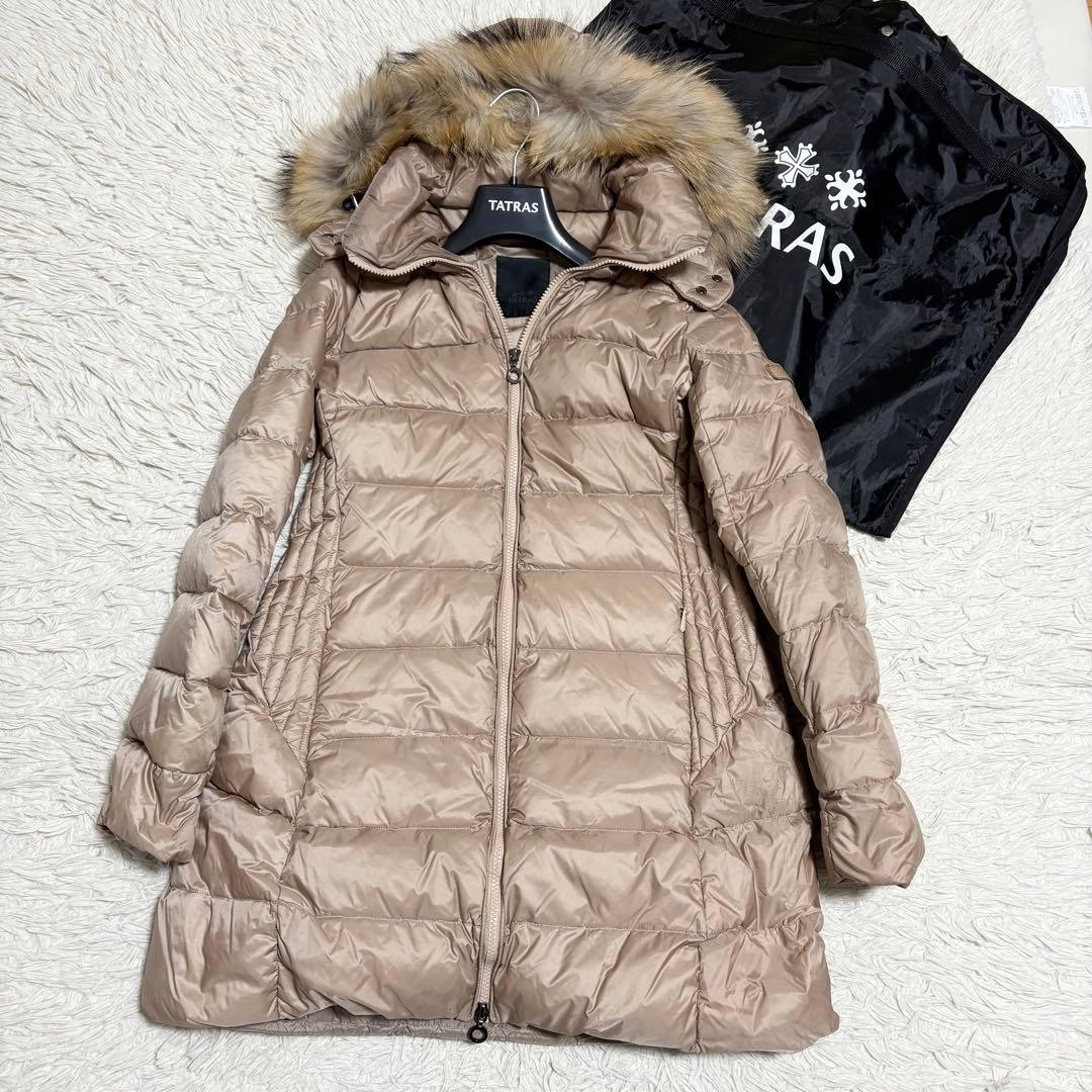 大きい✨22年モデル TATRAS SARMA ベージュ　ファー 3way L SARMA サルマ ダウンジャケット | タトラス公式オンラインストア