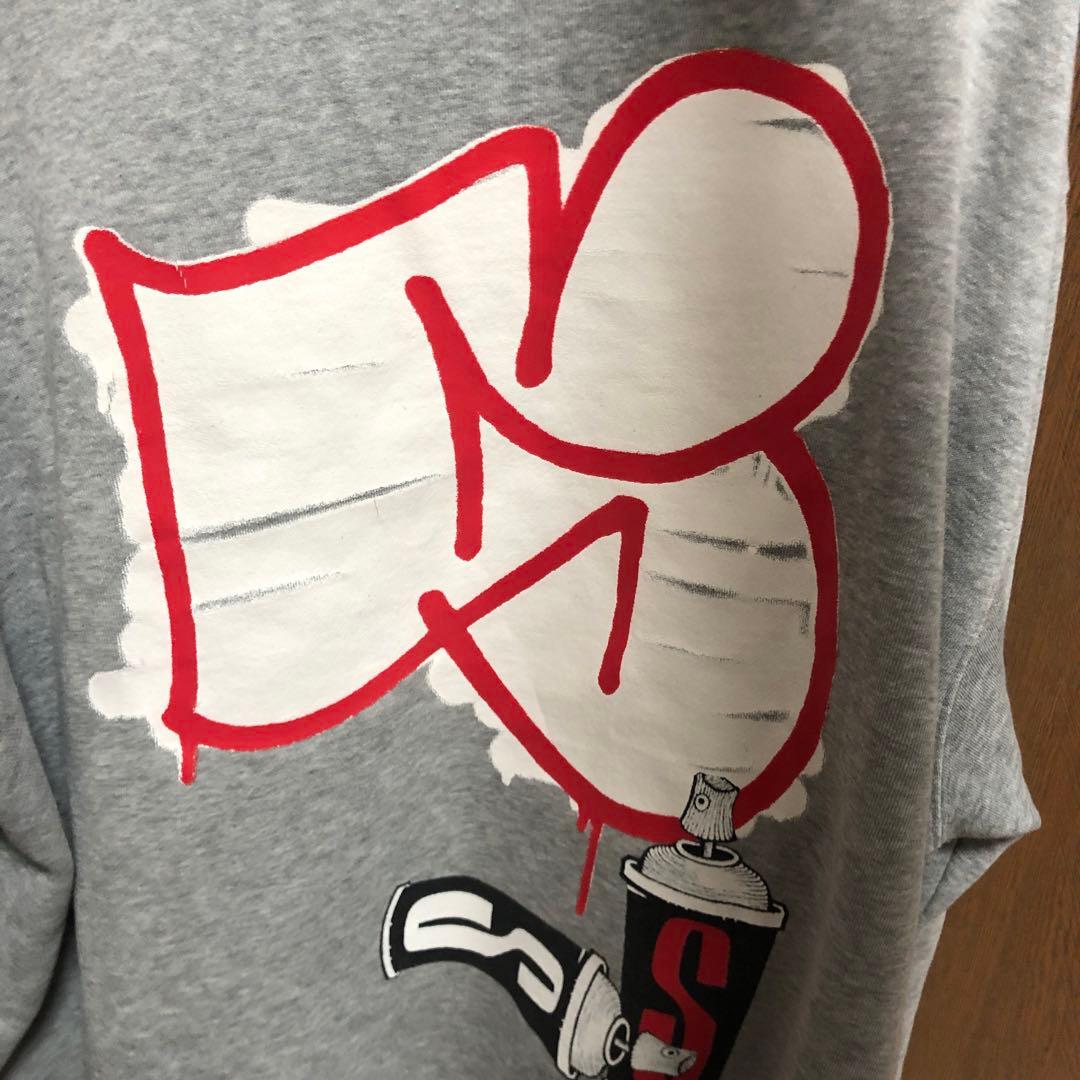 STUSSY90s スプレー缶 パーカー ファッション メンズ トップス