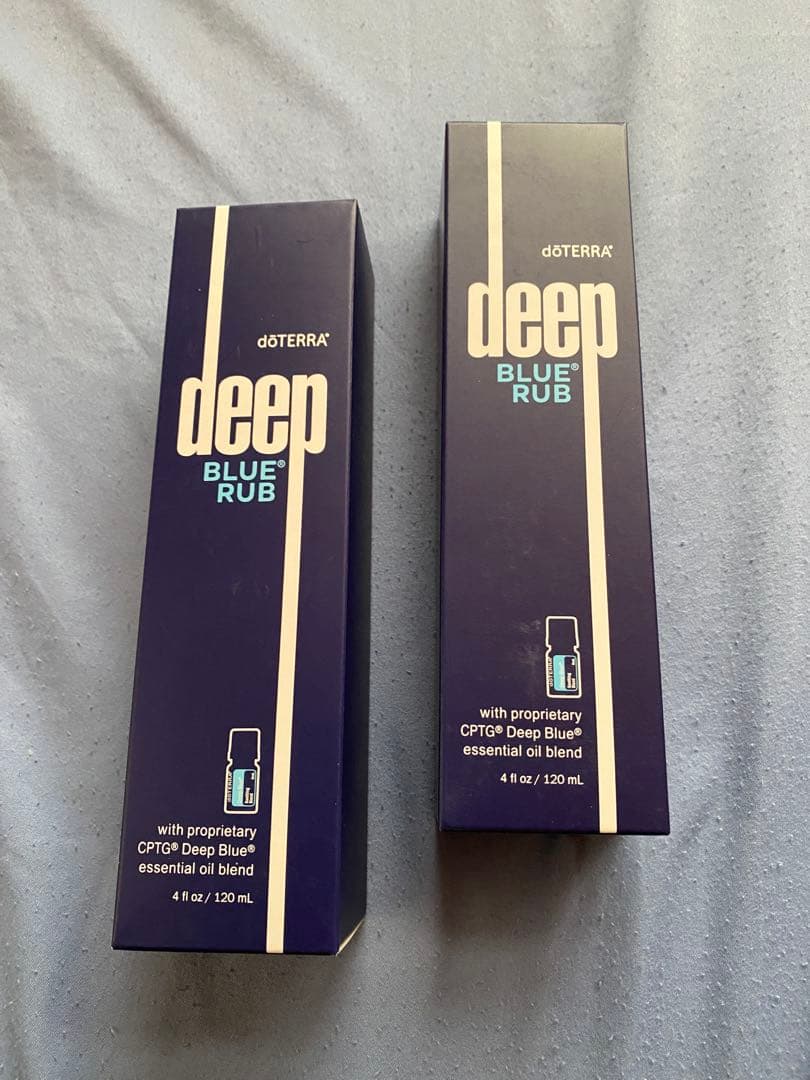 dōTERRA Deep Blue Rub 4 ドテラ　マッサージクリーム2個
