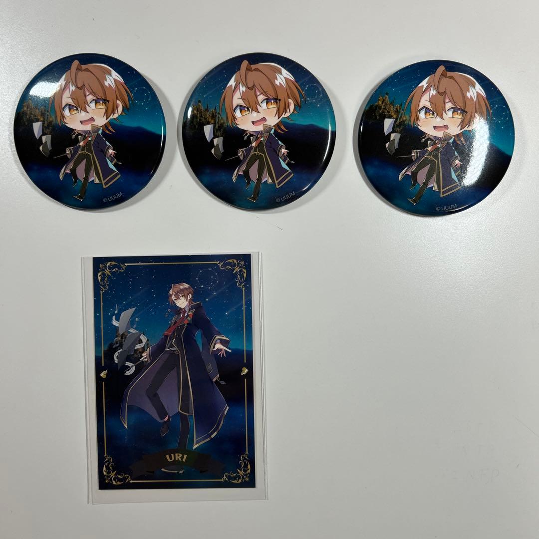 カラフルピーチ からぴち うり 缶バッジ トレカ 魔法学園 - メルカリ