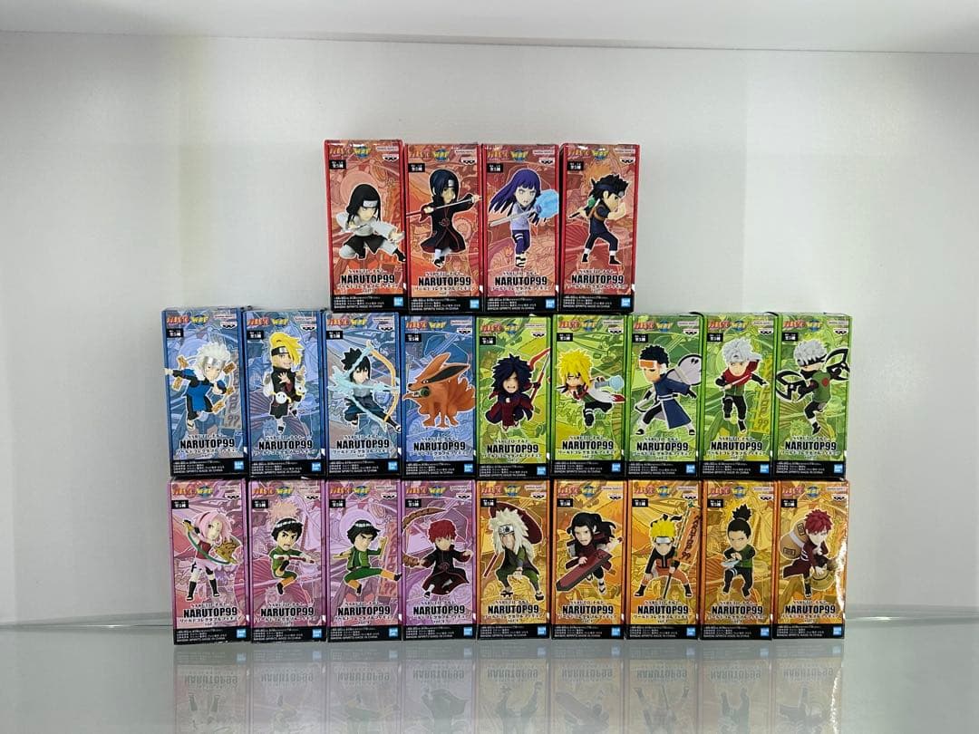 ナルト ワーコレ narutop 99 ナルトップ セミコンプセット フィギュア