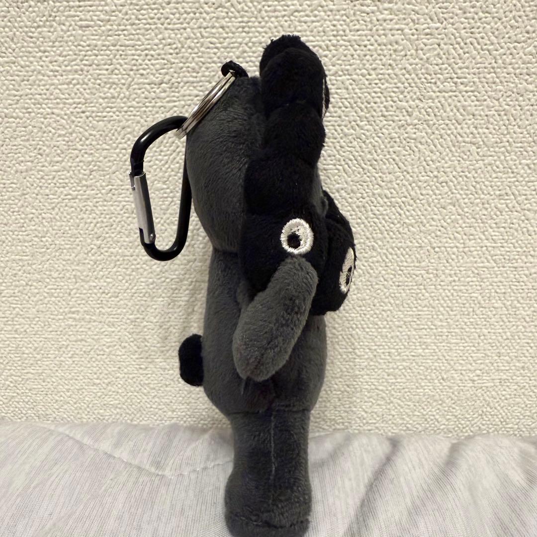 開幕日購入】大阪万博 黒ミャクミャク カラビナ キーホルダー ブラック